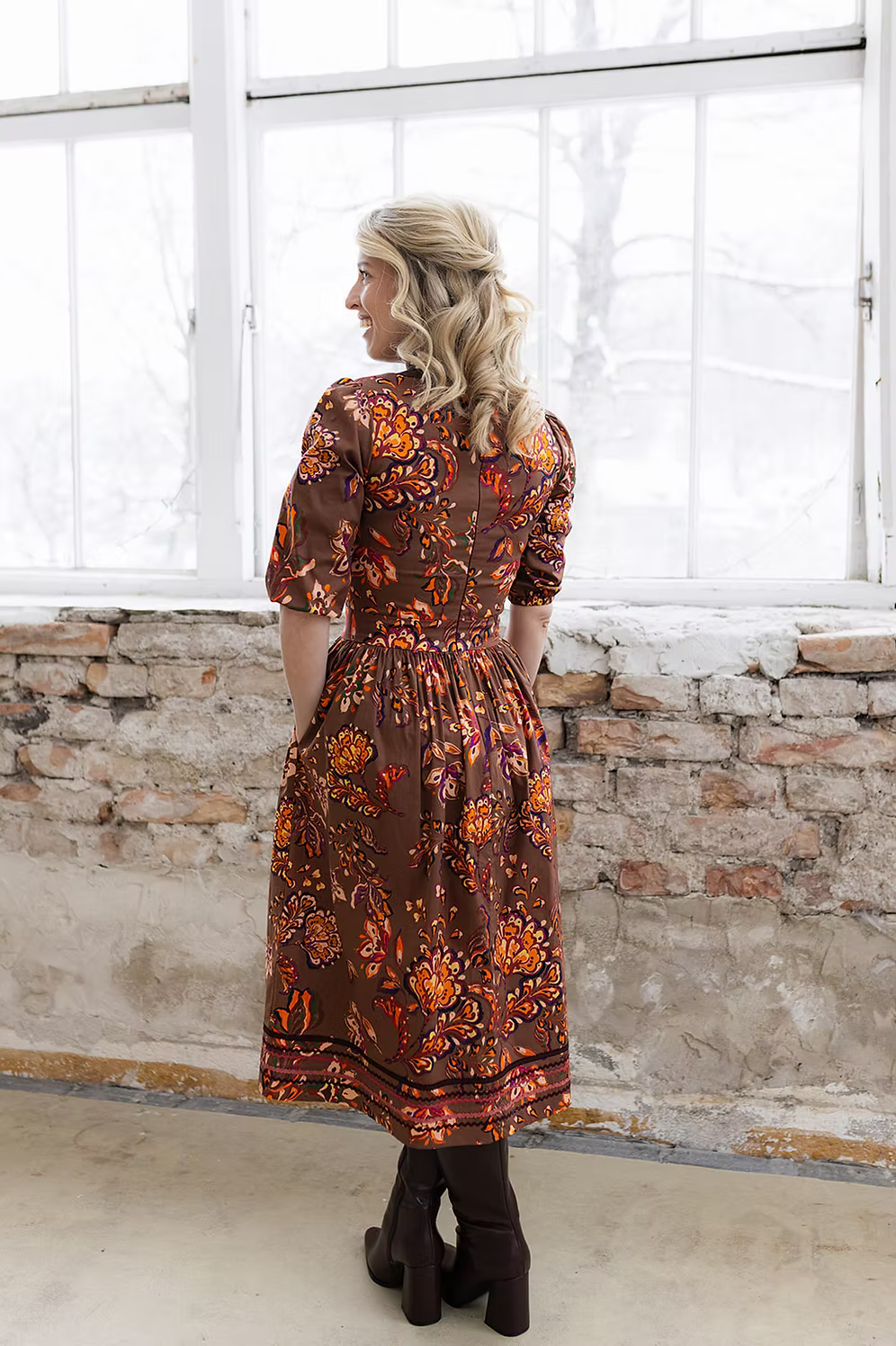 BellaSusi Kleid Maja in Palisander