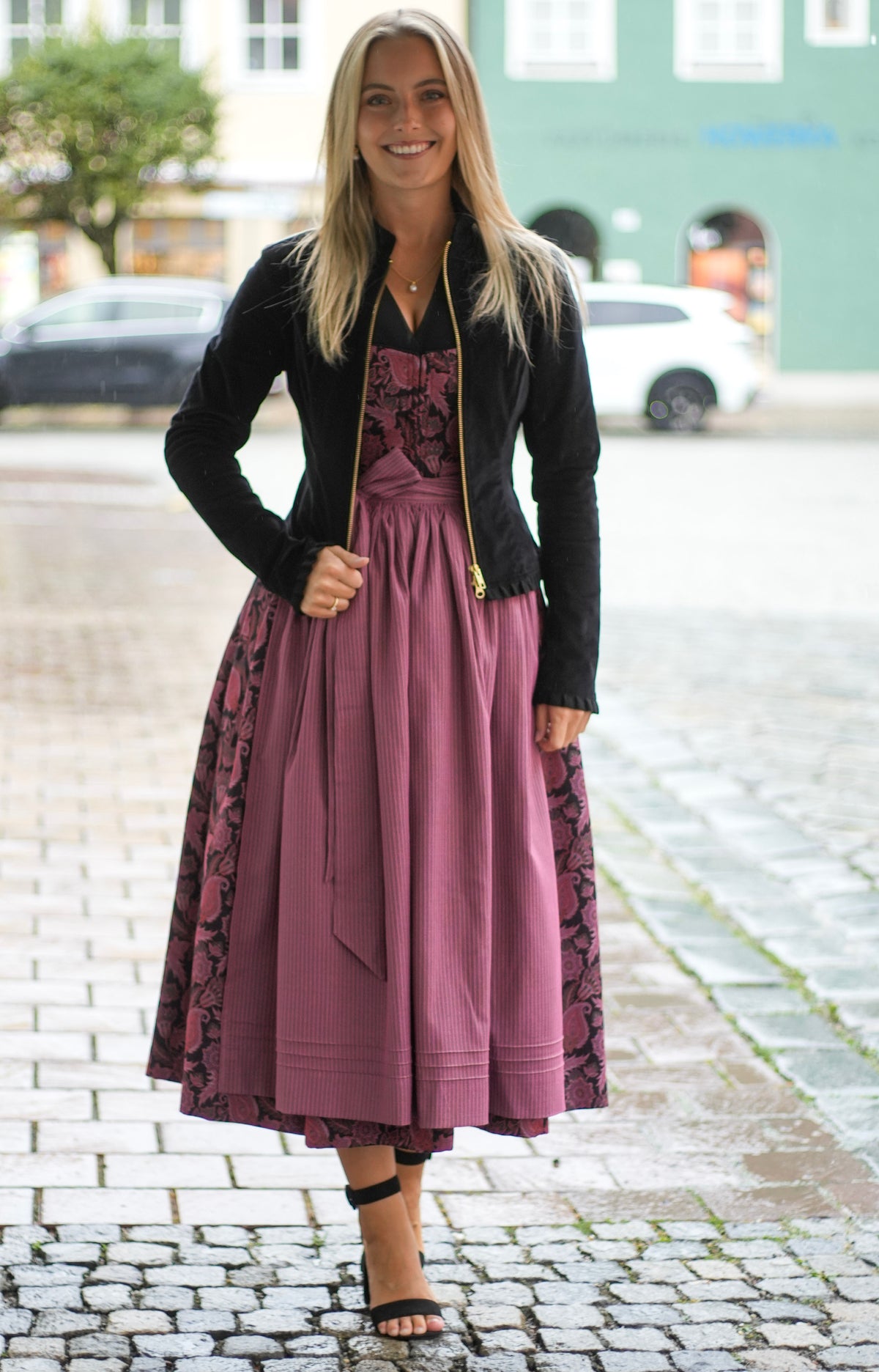 BellaSusi Dirndl Diana in Indischpink