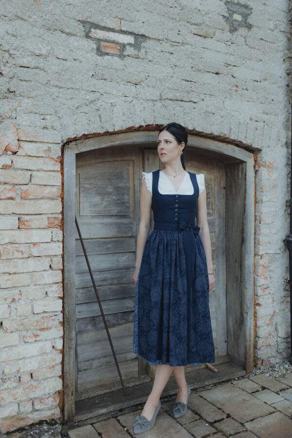 Leni Lex Dirndl Finni dunkelblau
