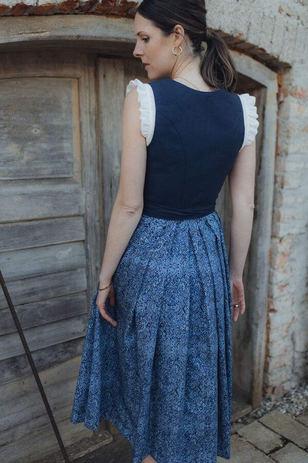 Leni Lex Dirndl Finni dunkelblau