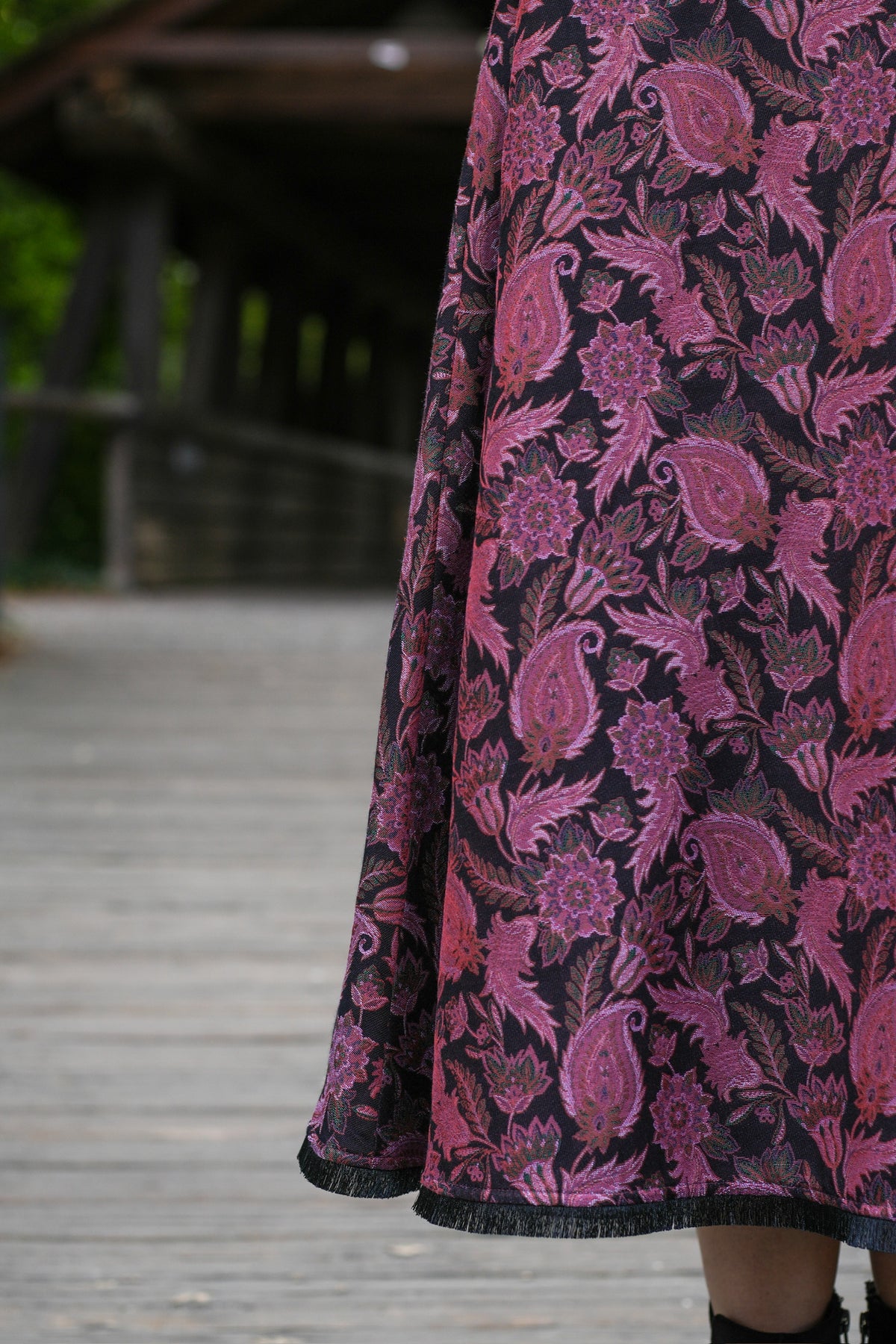 BellaSusi Tellerrock Diana in Indischpink mit Gummibund