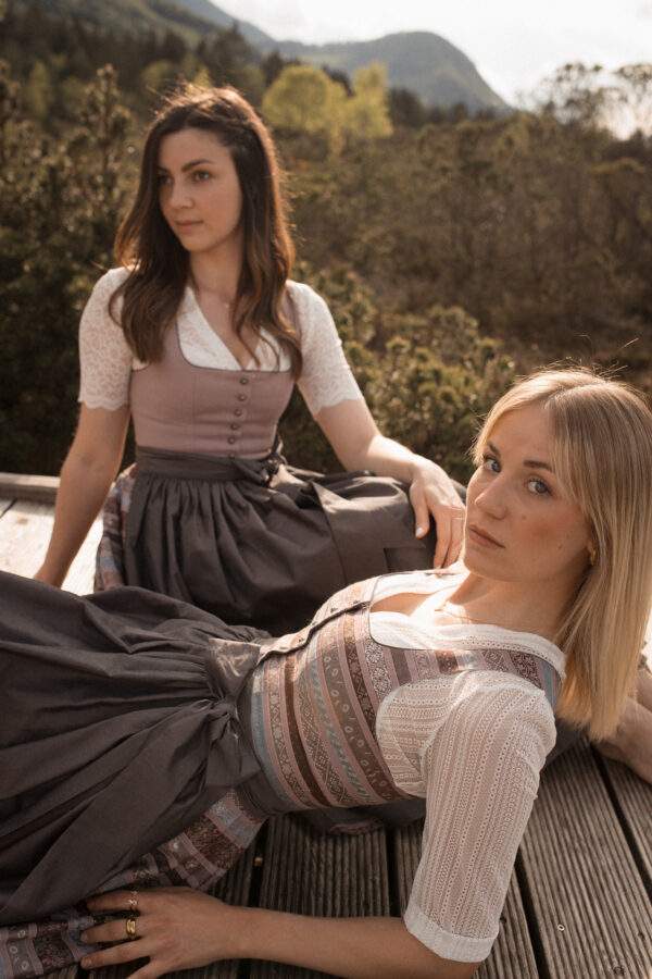 Leni Lex Dirndl Quirina altrosa