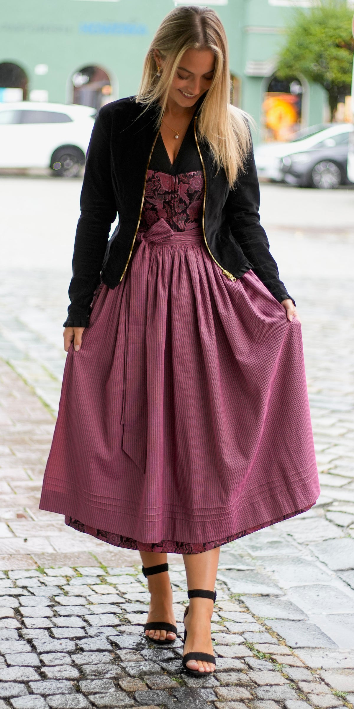 BellaSusi Dirndl Diana in Indischpink