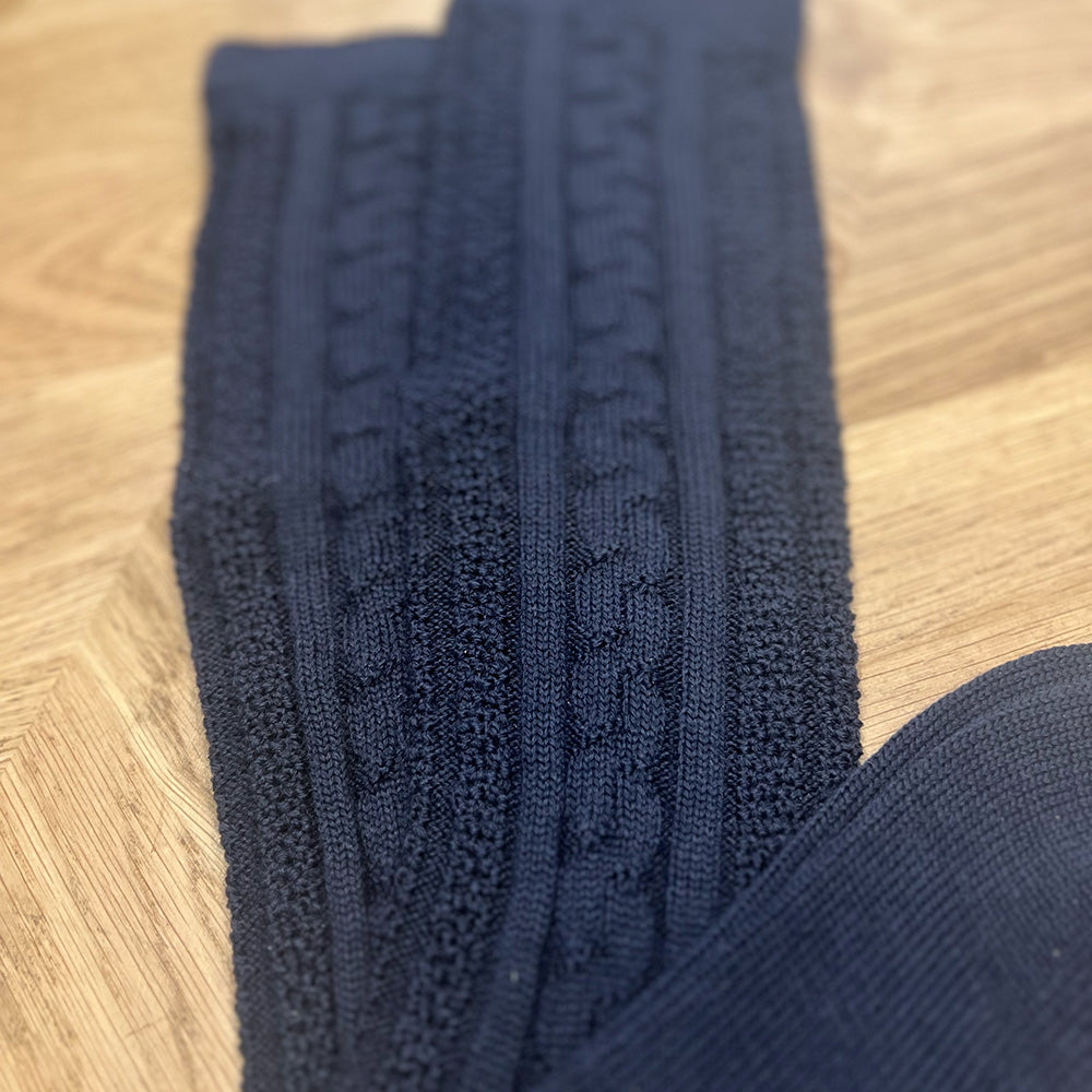 Trachtensocken blau