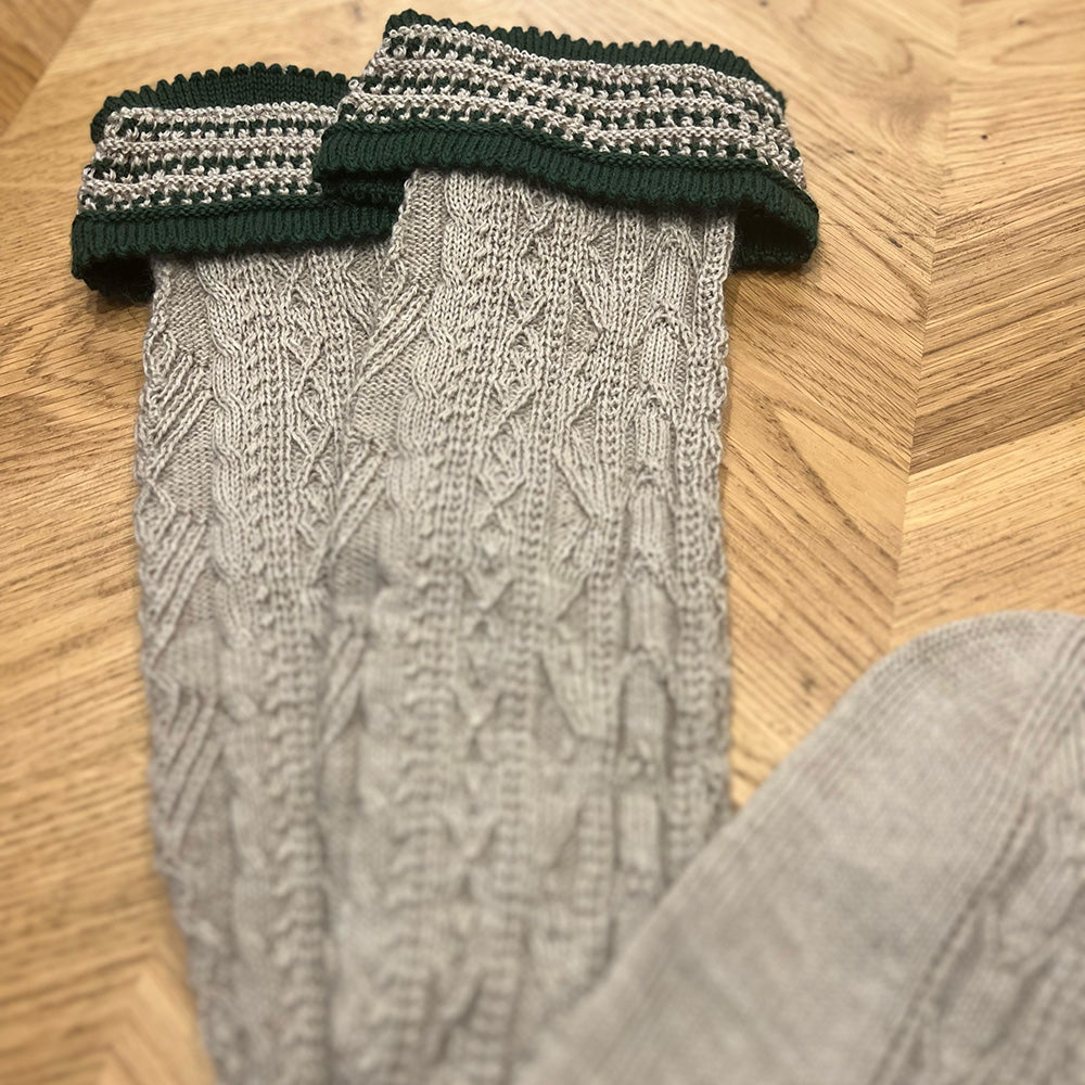 Trachtensocken hellbraun