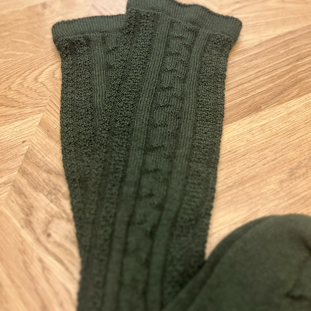 Trachtensocken oliv