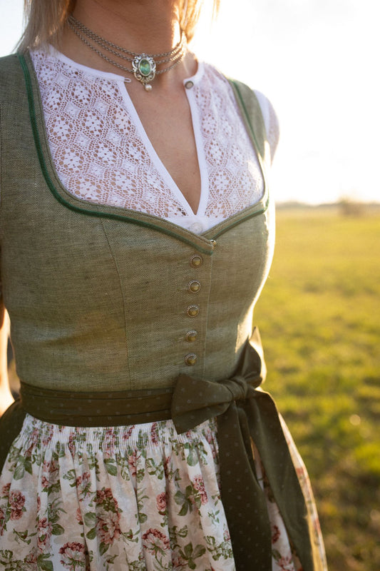 Leni Lex Dirndl Alina grün