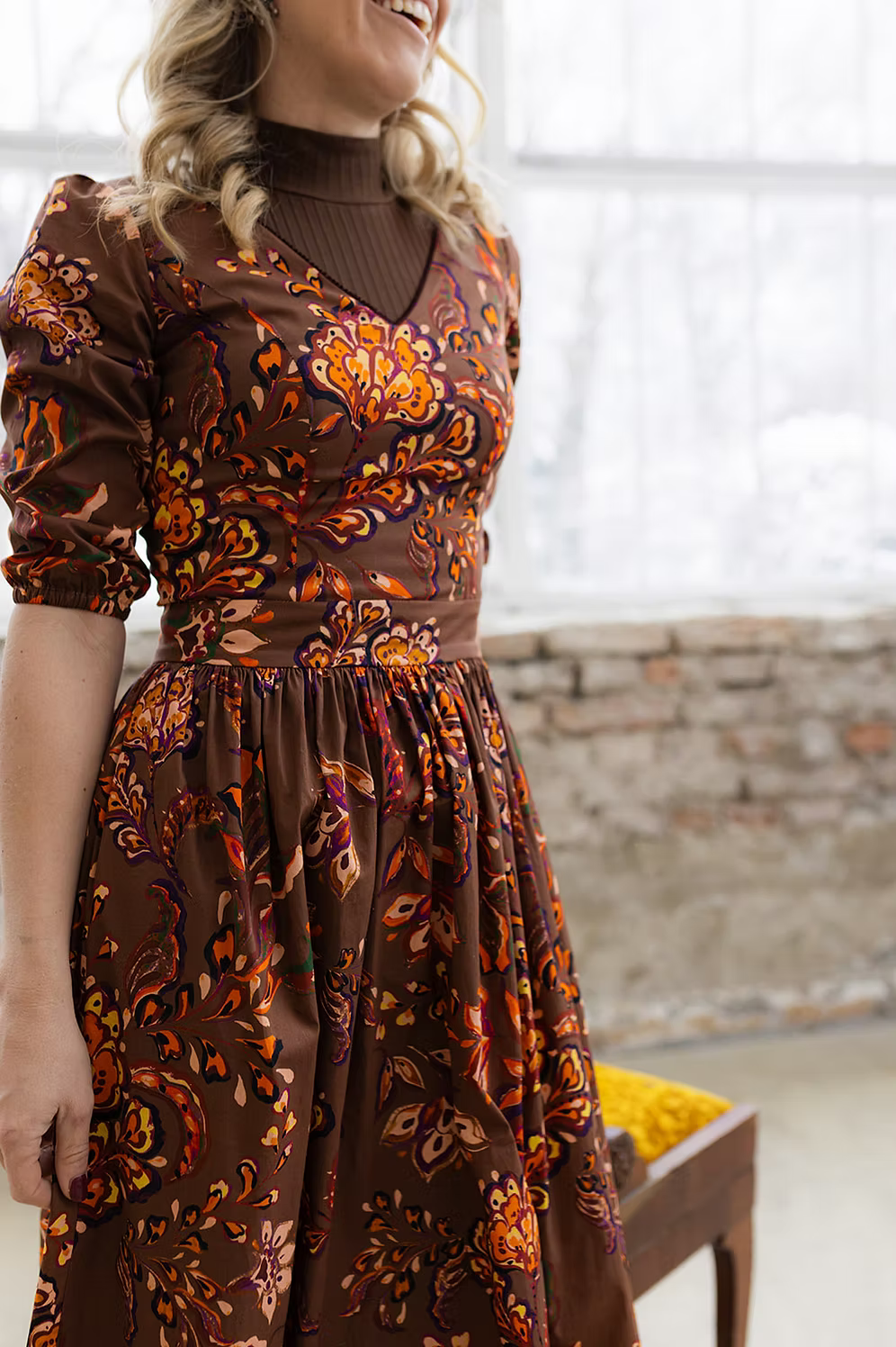 BellaSusi Kleid Maja in Palisander